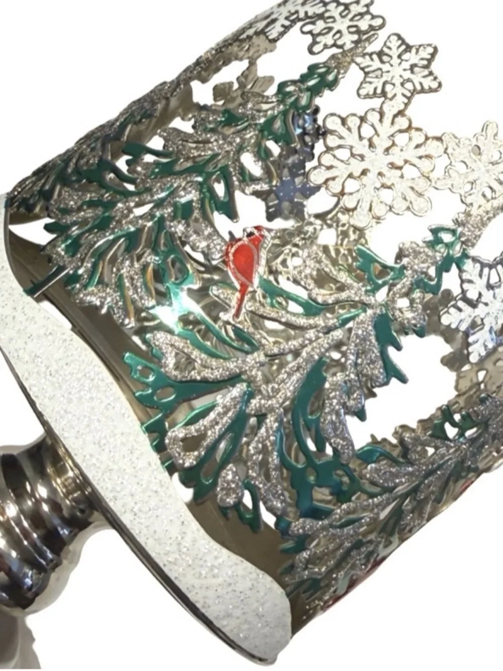 Winter Candle Holder